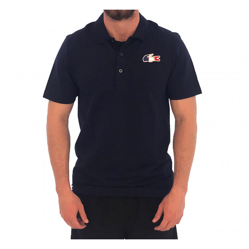 Polo rouge lacoste homme sales