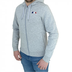 SWEAT LACOSTE HOMME GRIS 