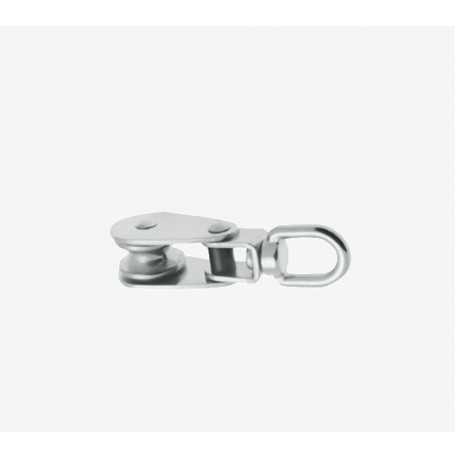 POULIE SIMPLE INOX A EMERILLON REA DE 32 MM