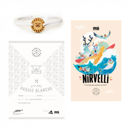 PACK CARNETS NIRVELLI + BRACELETS + DIPLOMES PAGAIES COULEURS