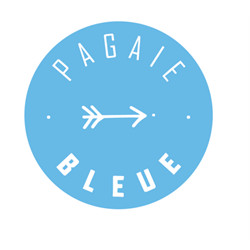 AUTOCOLLANT PAGAIE COULEUR BLEUE X10 